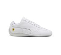 PUMA Mens Scuderia Ferrari Speedcat Miami White Lace Up Sneakers Shoes Casual - White, White, 10 UK