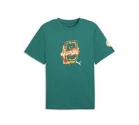Puma Men's Senegal FA T-Shirt, Wild Green-pelé Yellow, XL