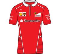 Puma Men's SF Team Polo Shirt - Rosso Corsa, X-Large