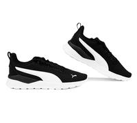 PUMA Anzarun Lite Trainers, Black/White, size 8