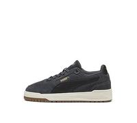 PUMA Shuffle Downtown SD Sneaker Unisex, Dusky Gray-PUMA Black-PUMA Gold, 7