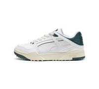 PUMA Men's Slipstream G Golf Shoes, White Varsity Green, 7.5 UK