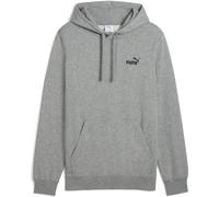 PUMA Mens Small No. 1 Logo Fl Hoodies, Medium Gray Heather, M EU