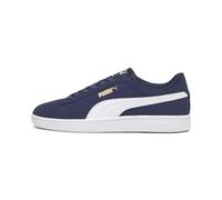 PUMA Mens Smash 3.0 Buck Sneakers Blue Size UK 9.5