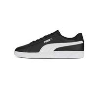 PUMA Mens Smash 3.0 L Sneaker, Puma Black Puma White, 10.5 UK