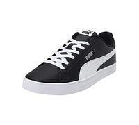 PUMA Mens Smash Vulcan 3 Low Trainers Black/White 11 UK