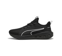 PUMA Men's Softride Carson Sneaker, Black Black White, 9 UK