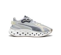 PUMA Men's Softride Frequence Sneaker, Cool Mid Gray-Alpine Snow-Club Navy, 8 UK