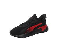 PUMA Men's Softride Premier Ombre Running Shoes, black red, 9.5 UK
