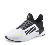 PUMA Men's SOFTRIDE PREMIER SLIP-ON Sneaker Puma White-Puma Black-Yel