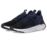 PUMA Men's Softride Symmetry Fuzion Running Shoe Sneaker, Black-club Navy-white Ah25, 13 UK