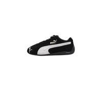 Black Suede Trainers with Gold Details, male, PUMA, Sneakers, Black, 8 UK, Shoes 8 UK
