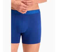 Men's Puma Sport 2 Pack Men's Cotton Boxer - Blue - Size: L