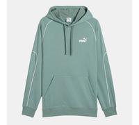 Puma Mens Sport Hoodie in Green Cotton - Size X-Small