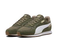 PUMA Men's St Miler Shoes Sneaker, Loden Green-white-gum Ah25, 7 UK