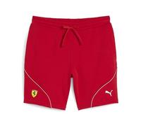 PUMA Men's Scuderia Ferrari Race Fleece Shorts, Rosso Corsa-ss24, X-Large