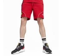PUMA Men's Scuderia Ferrari Race Fleece Shorts, Rosso Corsa-ss24, XX-Large