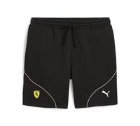PUMA Men's Scuderia Ferrari Race Fleece Shorts Black-ss24, Small