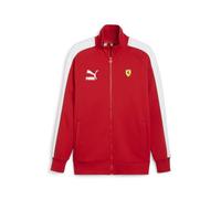 PUMA Men's Scuderia Ferrari Race T7 Track Jacket, Rosso Corsa-ss24, XXL