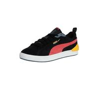 Puma Men's Suede Bloc Trainers, Black/Paradise Pink, 7.5 UK