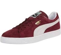 PUMA Men's Suede Classic+ Sneakers, Cabernet White, 4.5 UK