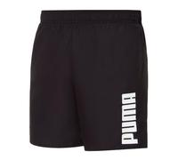 PUMA Men's Swim Men's Mid Shorts Swim Trunks, Black, S