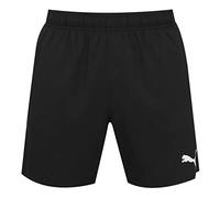 PUMA Men's Swim Mid Shorts Trunks, Black, XL
