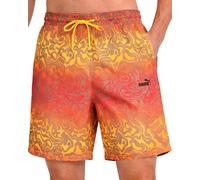 PUMA Mens Swim Trunks - Quick Dry Athletic Performance 8" Inseam Swimming Trunks for Men with Mesh Compression Liner