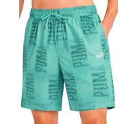 Puma Mens Swim Trunks - Quick Dry Athletic Performance 8" Inseam Swimming Trunks for Men with Mesh Compression Liner
