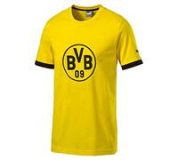 PUMA Men's T-shirt Bvb Badge Tee T-Shirt