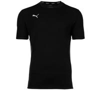 PUMA Men's T-Shirt - Finisher Tee, Functional Shirt, DryCELL, Round Neck, Short Sleeve, Plain, black, M