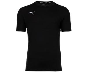 PUMA Men's T-Shirt - Finisher Tee, Functional Shirt, DryCELL, Round Neck, Short Sleeve, Plain, black, M