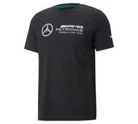 Puma Men's T-Shirt - Mercedes ESS Logo Tee, Crew Neck, Cotton, Solid S...