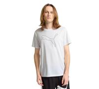 PUMA - Mens Tad Essential Heather Cat T-Shirt (Cf Larg, Color White, Size: Large