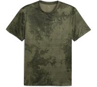 Puma Mens Tad Essentials Aop T-Shirt in Dark Olive - Green - Size 2XL