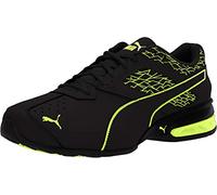 PUMA Men's Tazon 6 Wide Fracture Sneaker, Black, 6.5 UK