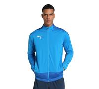 PUMA Men'S Team Goal 23 Training Jacket Track, Electric Blue Lemonade-Team Power Blue, Medium