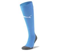 PUMA Mens Team Liga Core Football Socks, Team Light Blue-Puma White, 5 EU