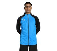 PUMA Men's Team Liga Training Athletic-Warm-up-and-Track-Jackets, Electric Blue Lemonade Black, L