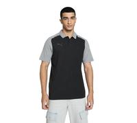 PUMA Men's Teamcup Casuals Polo, Puma Black, XL
