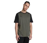 PUMA Men's Teamcup Casuals Tee, Green Moss, M EU