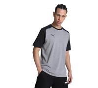 PUMA Men's Teamcup Casuals Tee, Medium Gray Heather, L UK