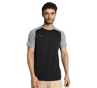 PUMA Men's Teamcup Casuals Tee, Puma Black, L UK