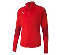 Puma Men's Teamfinal 21 Training Jacket, Track, Red/Chili Pepper, M
