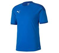 Puma Men's Teamfinal 21 Training Jersey T-Shirt - Electric Blue Lemonade / Team Power Blue - Large