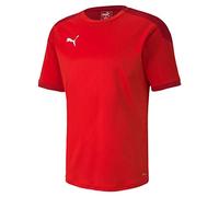 PUMA Men'S Teamfinal 21 Training Jersey T-Shirt, Red-Chili Pepper, Medium