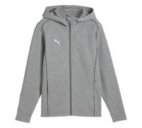 Puma Mens TeamFINAL Casuals Hooded Jacket - Grey - Grey - S