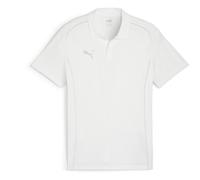 Puma Mens Teamfinal Casuals Polo Shirt in White/Silver - Size X-Large