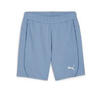 Puma Mens TeamFINAL Casuals Shorts in Light Blue Polycotton - Size Large