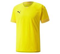 PUMA Men's Teamfinal Jersey Football Shirt, Cyber Yellow-freesia, XXL